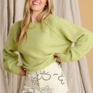 Vestique Sweater, Green